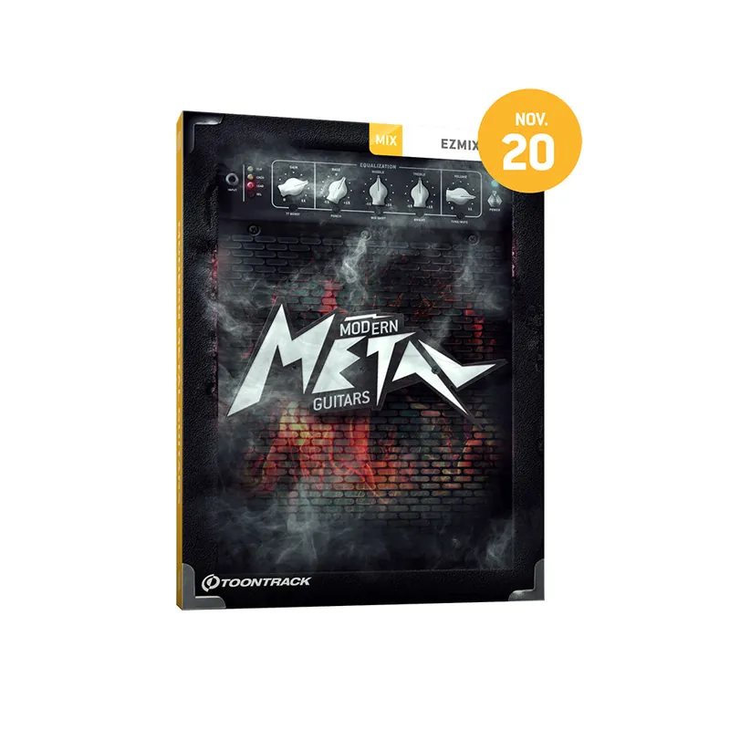 Popular Toontrack Modern Metal Guitar EZMix Pack