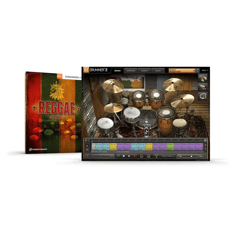 Toontrack Reggae EZX Expansion for EZ Drummer Instant Buy