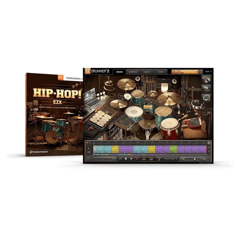Toontrack Hip Hop EZX Expansion for EZ Drummer Discount