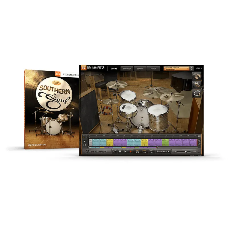 Toontrack Southern Soul EZX Expansion for EZ Drummer No Minimum Order
