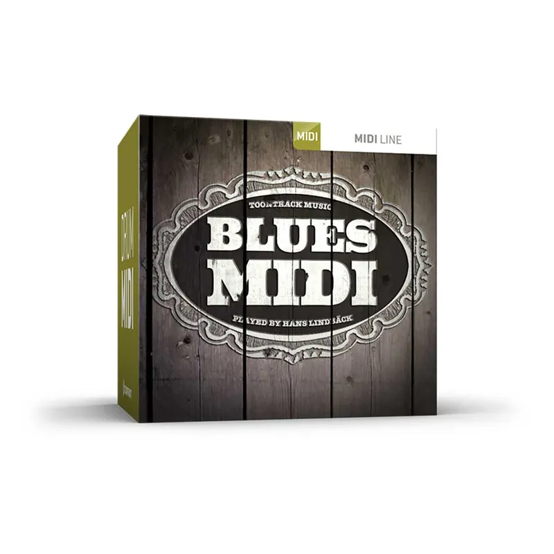 New Arrival Toontrack Blues MIDI