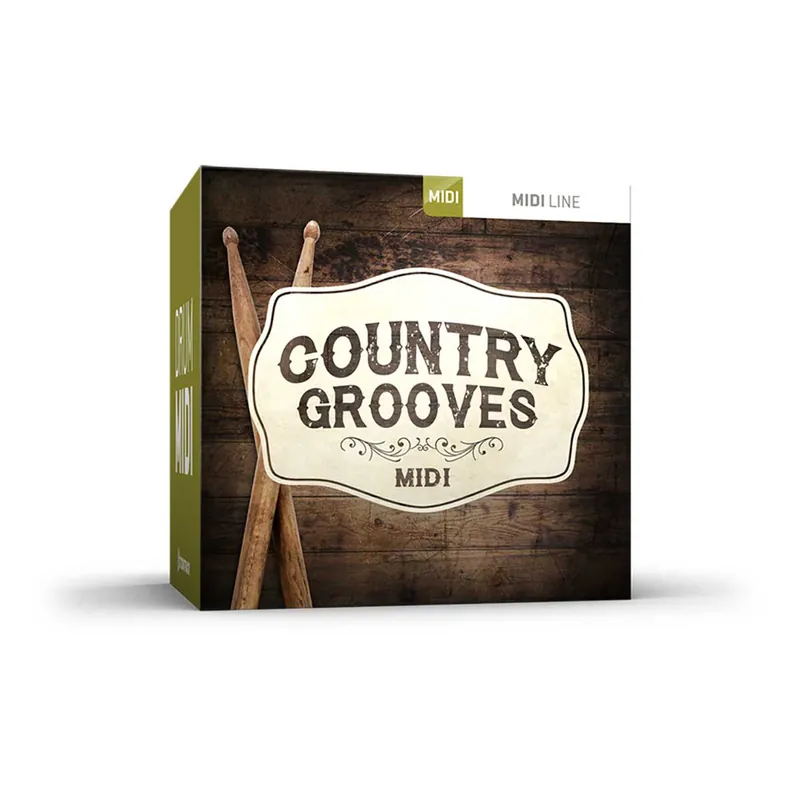 New Arrival Toontrack Country Grooves MIDI