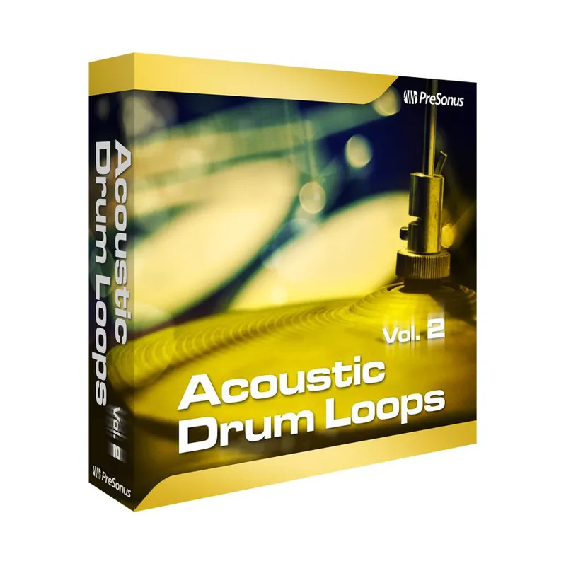 Direct From Manufacturer Presonus Acoustic Drum Loops vol. 2