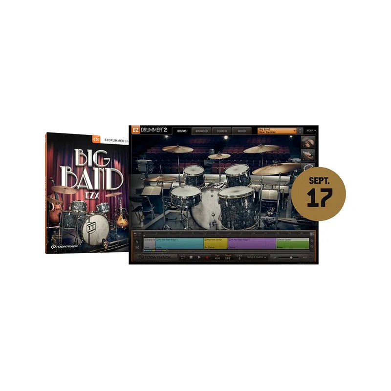 Toontrack Big Band EZX Certified