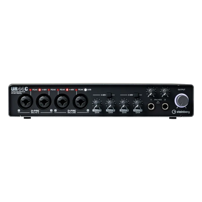 Fan Favorite Steinberg UR44C 6in 4out USB3.0 Type C Audio Interface