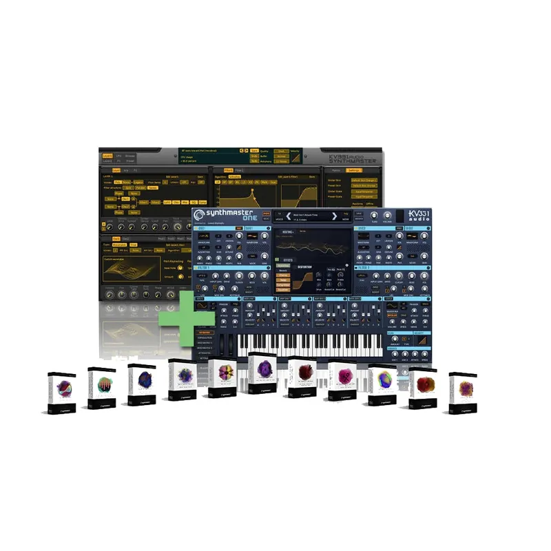 KV331 Audio SynthMaster Everything Bundle (Upgrade From SynthMaster Player) Same Day Shipping