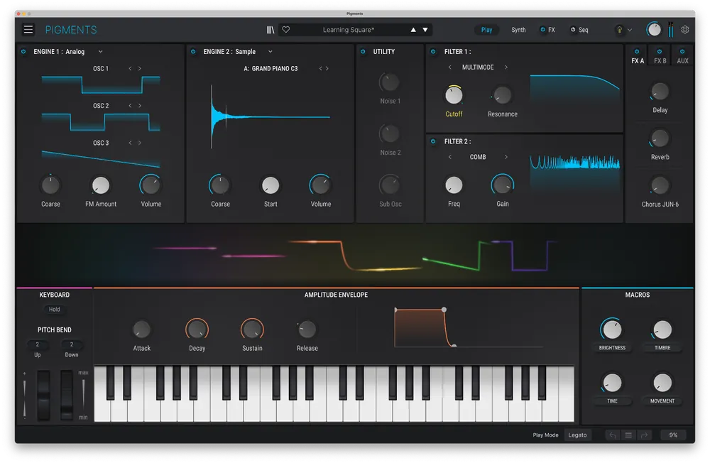 Limited Time Arturia Pigments 4 Polychrome Software Synthesizer