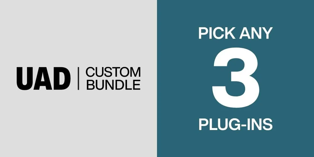 Universal Audio Plug-in Package With Your Selection of 3 UAD Plug-Ins High Quality