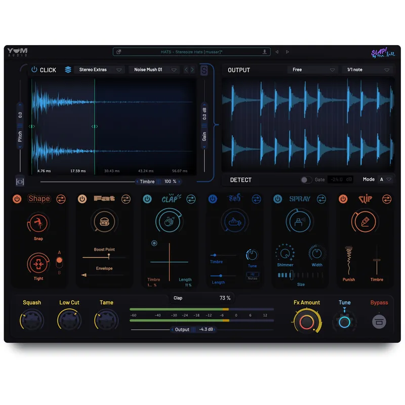 Place Order Yum Audio Slap - Go-To Drum Multi-Effect