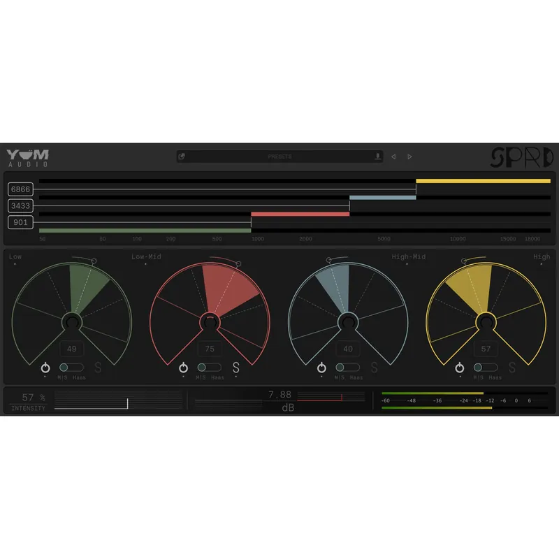 Yum Audio Spread - Intuitive Multiband Stereo Controller Free Shipping