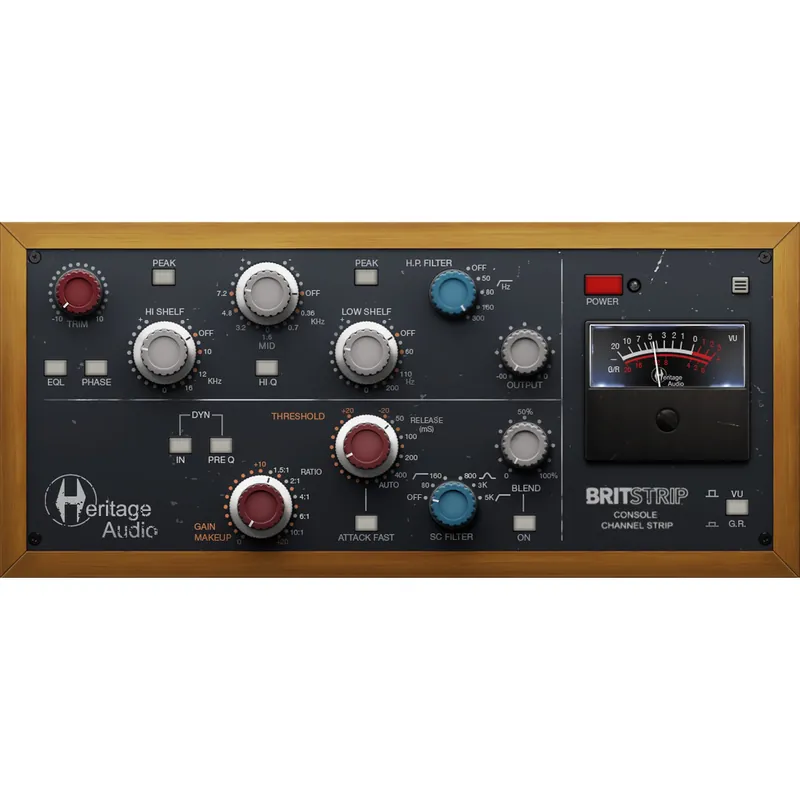 Heritage Audio BritStrip Plugin Worldwide Shipping