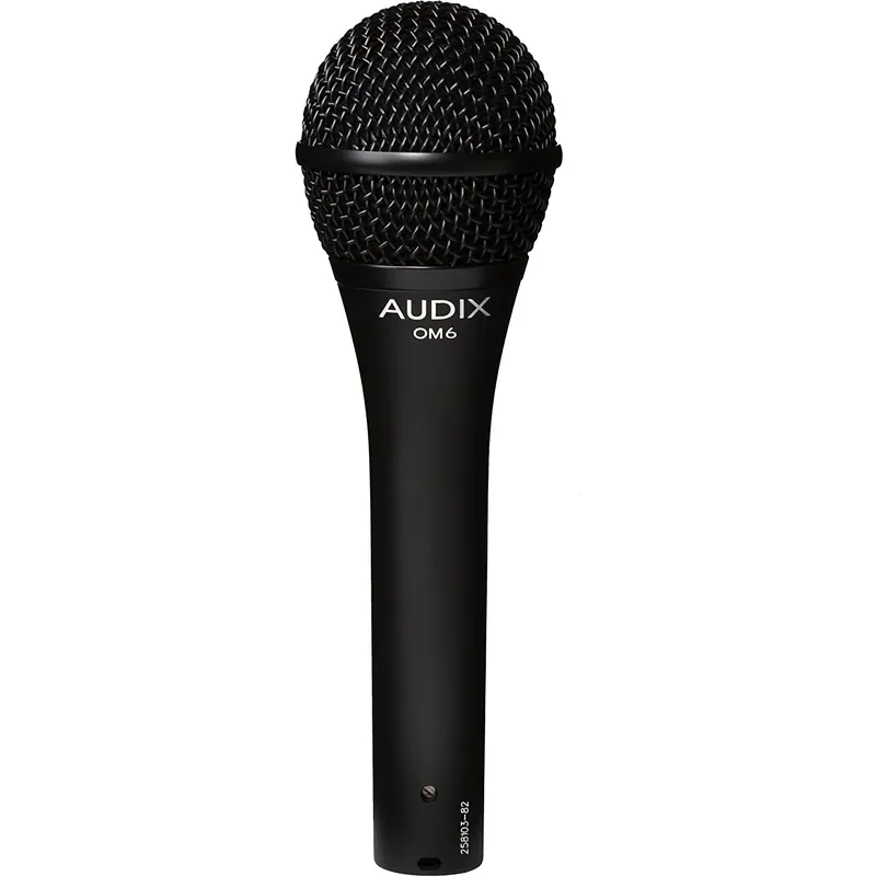 Warranty Included Audix OM6 Handheld Dynamic Microphone