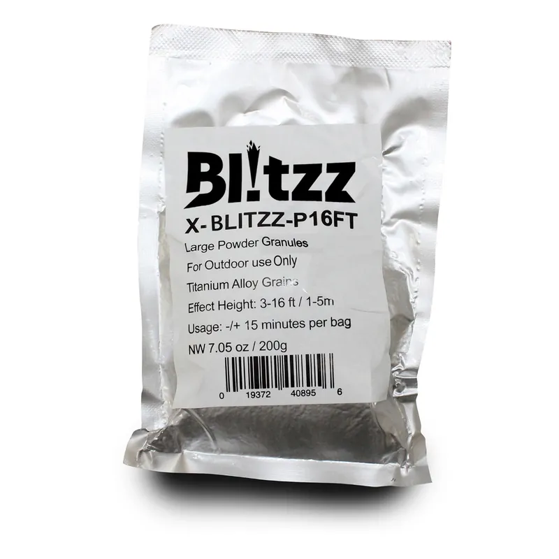 ProX X-BLITZZ-P16FT Blitzz Large Powder Cold Spark Effect Granules Direct From Manufacturer