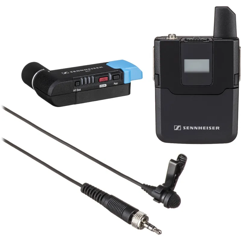 Secure Checkout Sennheiser AVX Camera-Mountable Lavalier Pro Digital Wireless Set (AVX