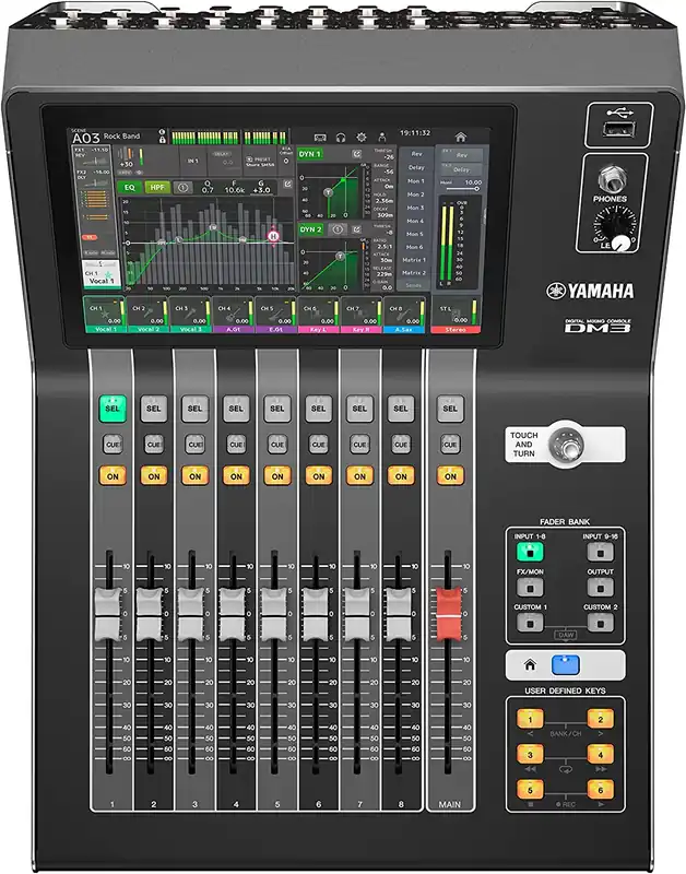 Yamaha DM3-D 22-channel Digital Mixer with Dante Certified
