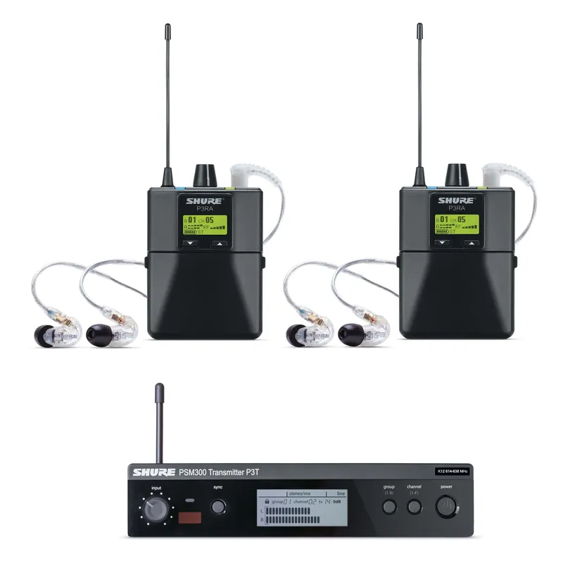 Bargain Shure PSM300 Twin Pack Pro - H20 Frequency