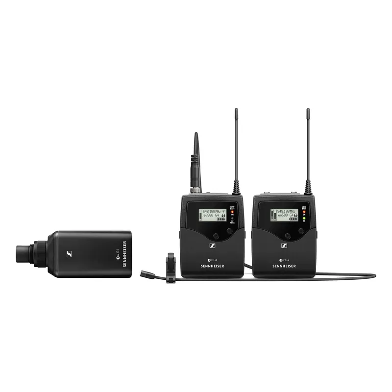Sennheiser Ew 500 Film G4 Wireless Combo System Kit with MKE2 Lav Mic Certified