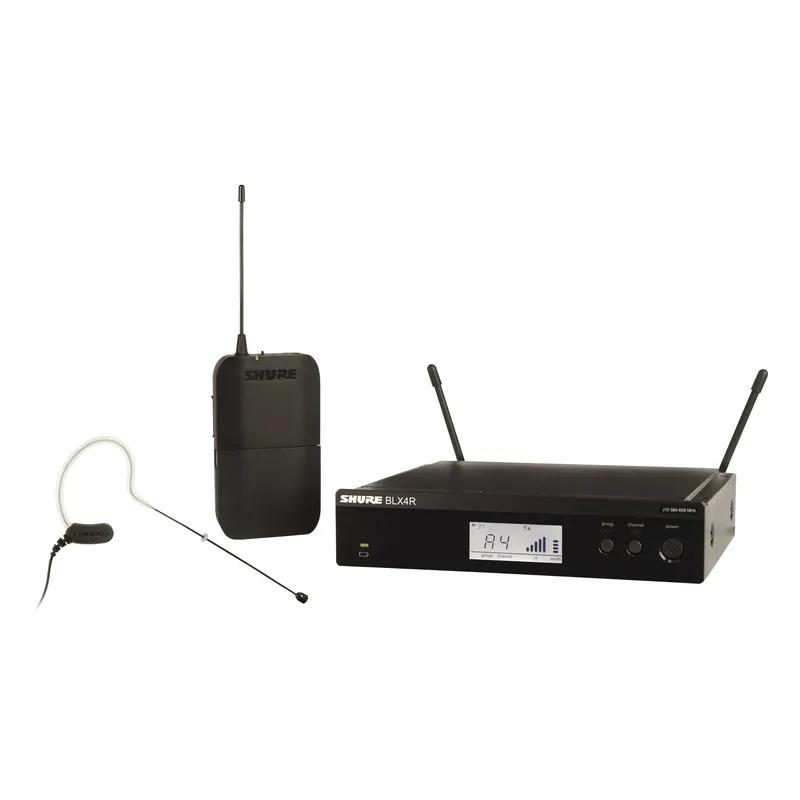 Shure BLX14R/MX53 Wireless Headset System with MX153 Headset Mic Band Fast Shipping
