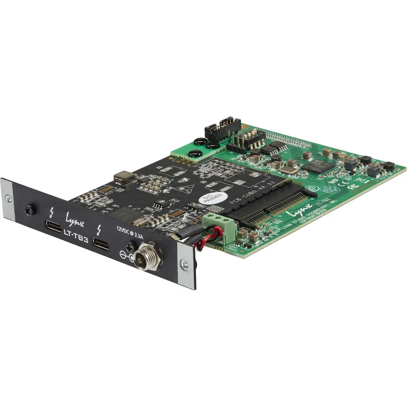 Instant Buy Lynx LT-TB3 Thunderbolt 3 Option Card for Aurora(N) Series Converters