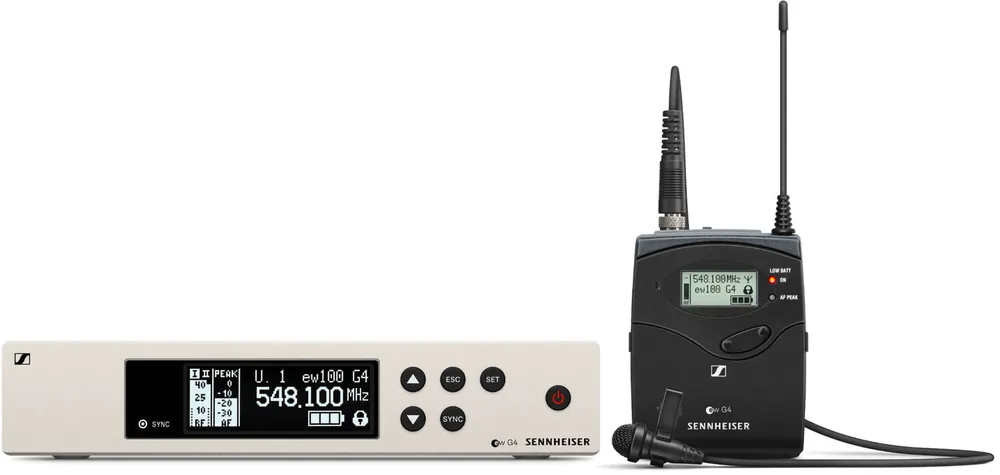 Place Order Sennheiser EW 100 G4-ME2 Wireless Omni Lavalier Mic System (G: 566 to