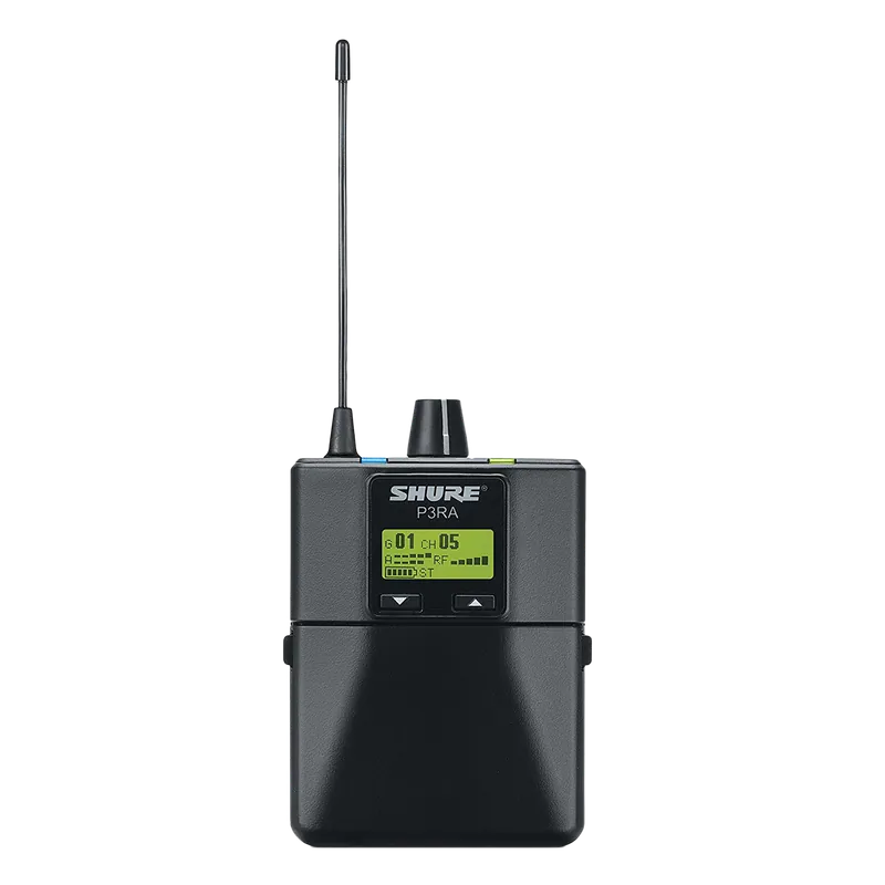 Shure P3RA Wireless Bodypack Receiver for PSM300 System (G20: 488-512 Authentic