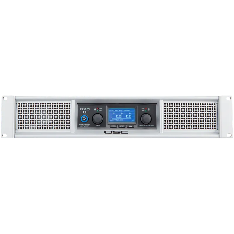 QSC GXD8 Class D Power Amplifier with DSP Big Sale