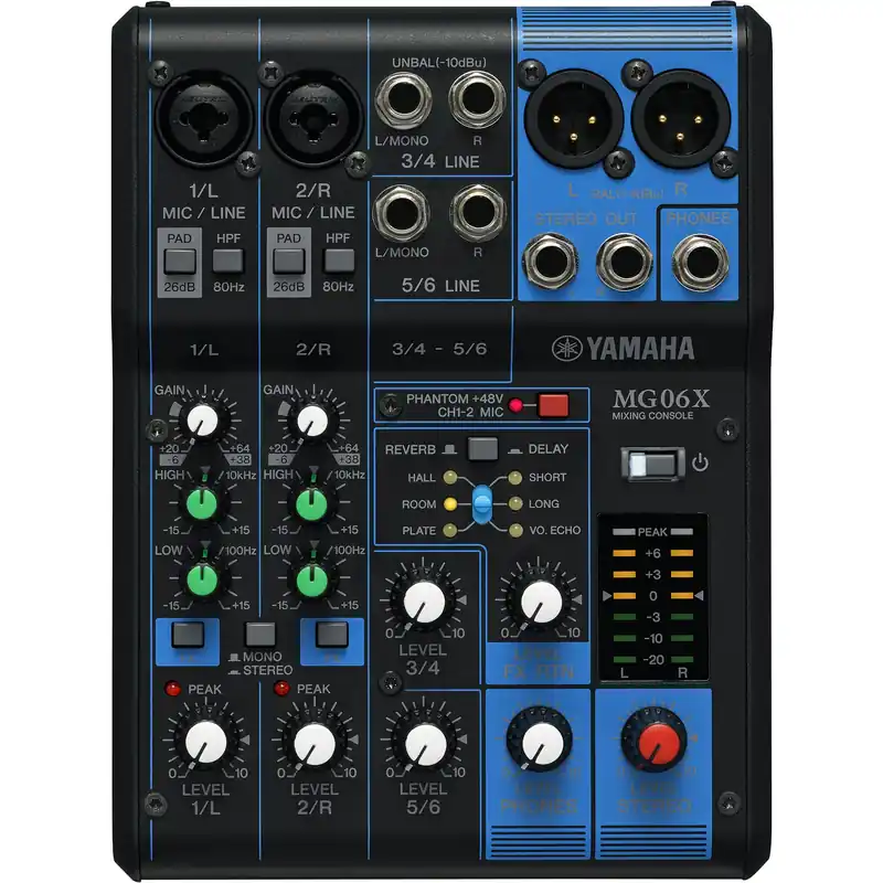 Flash Sale Yamaha MG06x 6-Input Stereo Mixer with Effects