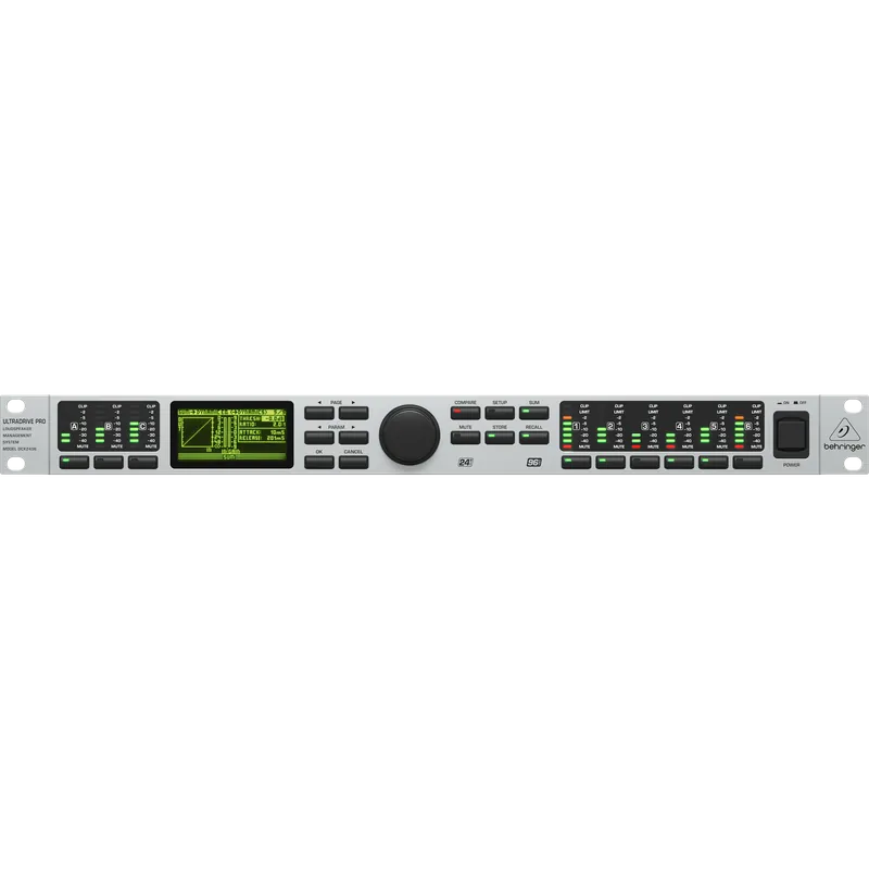 Super Sale Behringer DCX2496 Ultradrive Pro Loudspeaker Management System