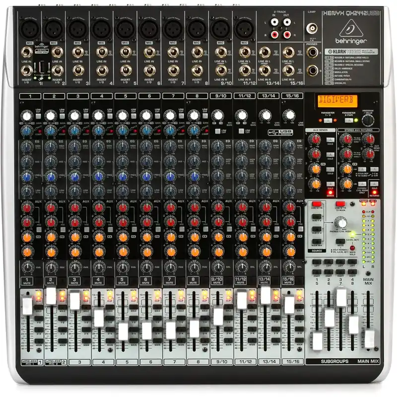 Sale Behringer Xenyx QX2442USB Mixer with USB and Effects