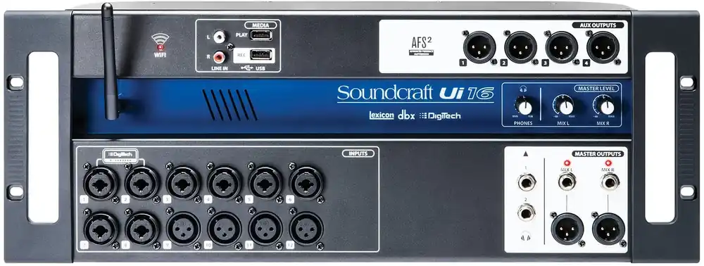 Soundcraft Ui16 16-Input Remote Controlled Digital Mixer Authentic