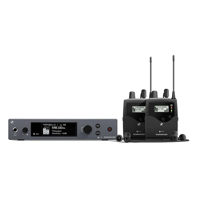 Sennheiser EW IEM G4-Twin Wireless Monitor System Kit (A1: 470 to 516 Holiday Sale