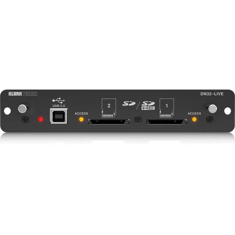Klark Teknik DN32-LIVE SD/SDHC and USB 2.0 Expansion Module Best Choice