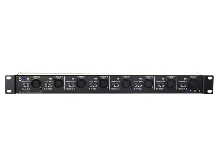 Direct From Manufacturer Art S8 Eight-Channel Balanced 2-Way Mic Splitter