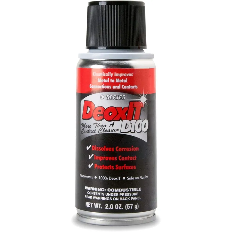 Hosa D100S-2 CAIG DeoxIT Contact Cleaner, 100% Spray, 2 Oz Limited Time