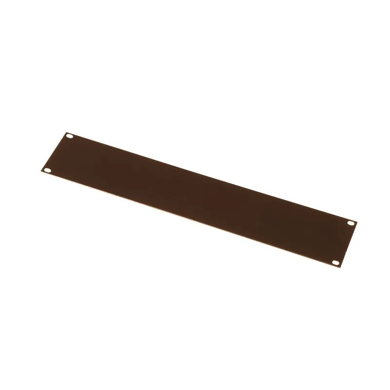 Must Have Gator Cases 1U Steel Flat Panel (Black, 1.2mm)