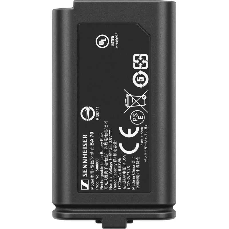 Popular Sennheiser BA 70 Rechargeable Battery Pack