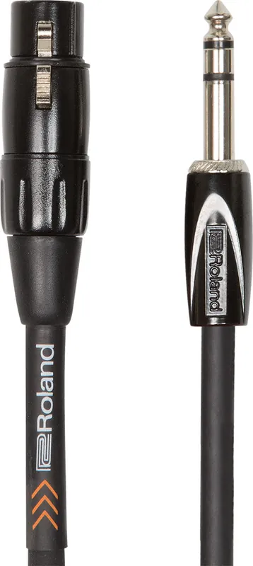 Roland INTERCONNECT CABLE, 5FT 1/4" TRS-XLR(FEMALE) Fresh Stock