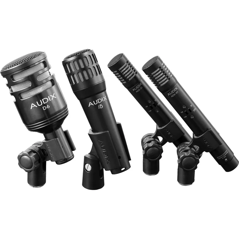 Top Rated Audix DP-QUAD 4-Piece Drum Mic Pack