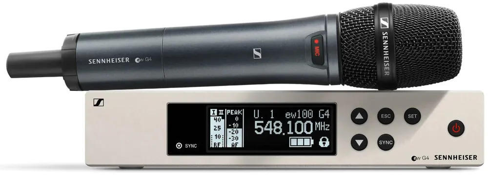 Grab Now Sennheiser EW 100-865S Wireless Condenser Microphone System - A1 Band