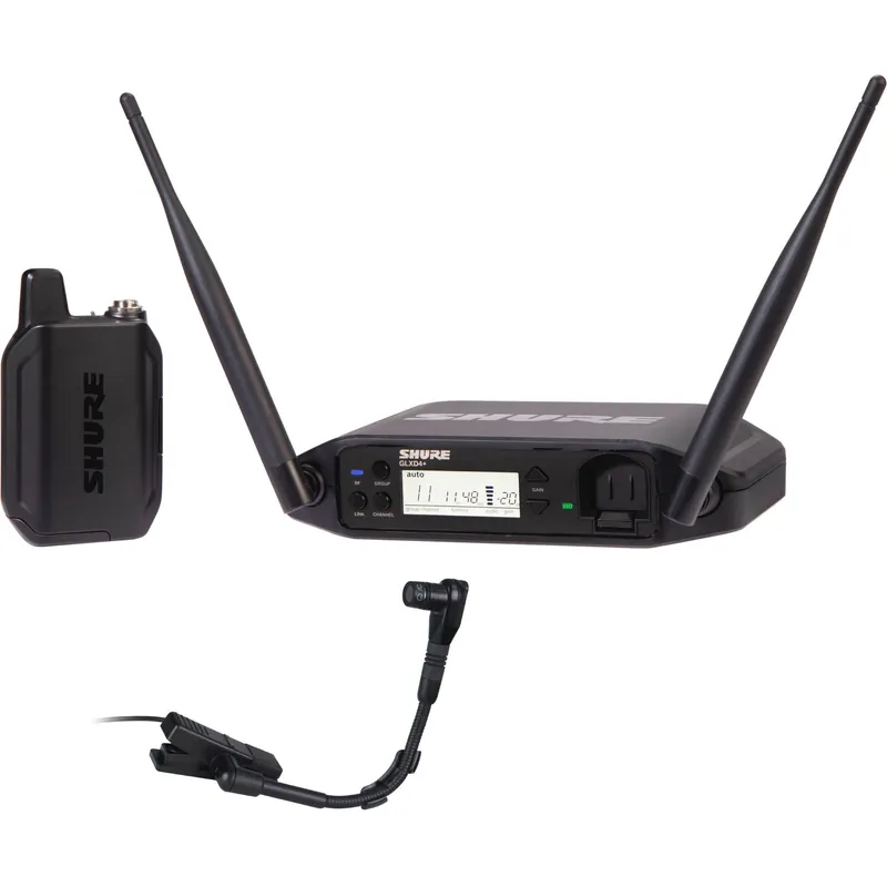 Shure GLXD14+ Dual-Band Wireless Instrument System - Z3: 2.4, 5.8 GHz Best Choice