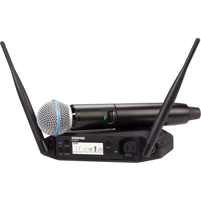 Low Price Shure GLXD24+/B58-Z3 Shure Wireless System with Beta 58 Microphone