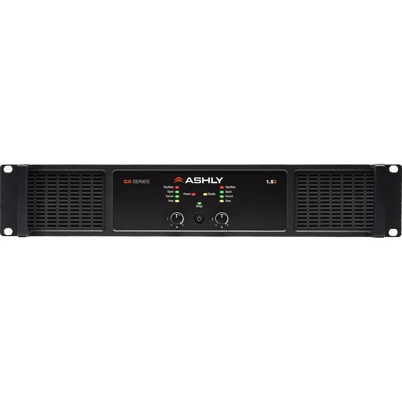 Ashly CA 1.52 Power Amplifier 2 x 1500W @ 2/4 Ohms& 70V, 750W @ 8 Ohms Order Now