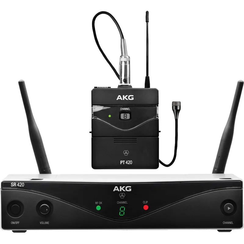 AKG WMS420 Presenter Set Wireless Microphone System - Band A Buy Direct