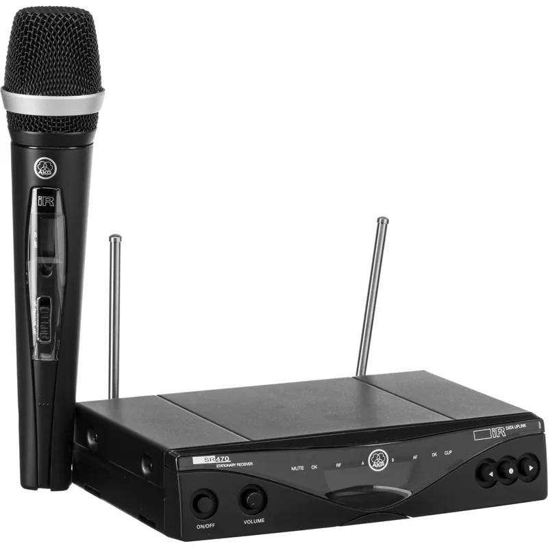 AKG WMS 470 Vocal Set Wireless Microphone System Professional Grade