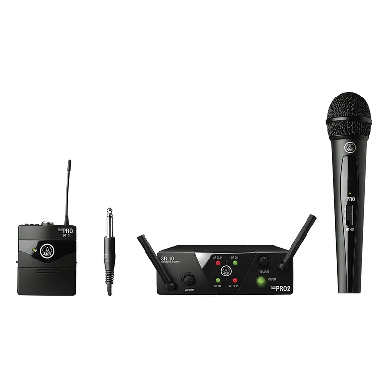 AKG 3352X00050 WMS40 Mini Wireless Handheld & Bodypack Dual System: A/ Special Offer