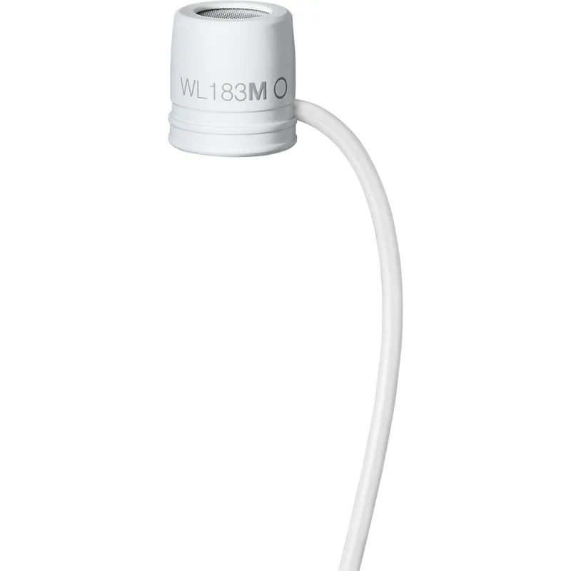 Buy Online Shure WL183m Omnidirectional Lavalier Microphone with TA4F Connector -