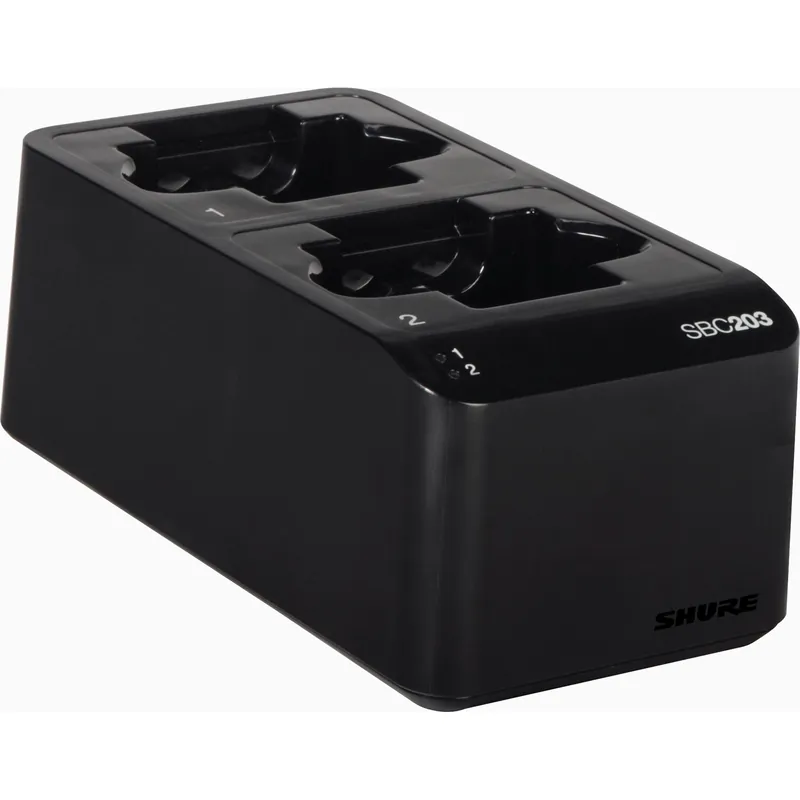 Modern Shure SBC203-US Dual Docking Charger