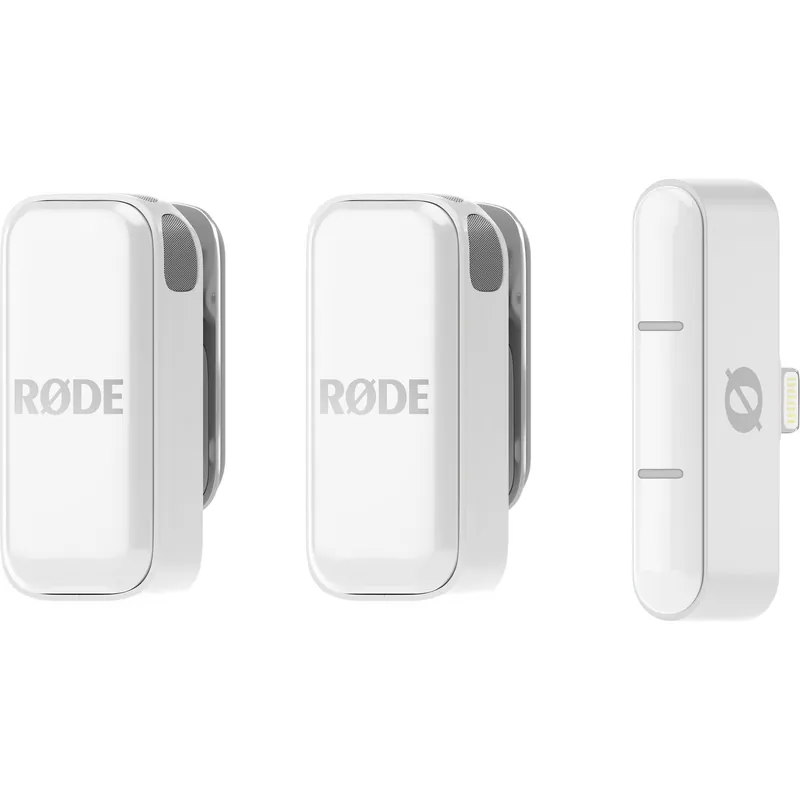 Fan Favorite Rode Wireless Micro Microphone Kit - USB-C, White