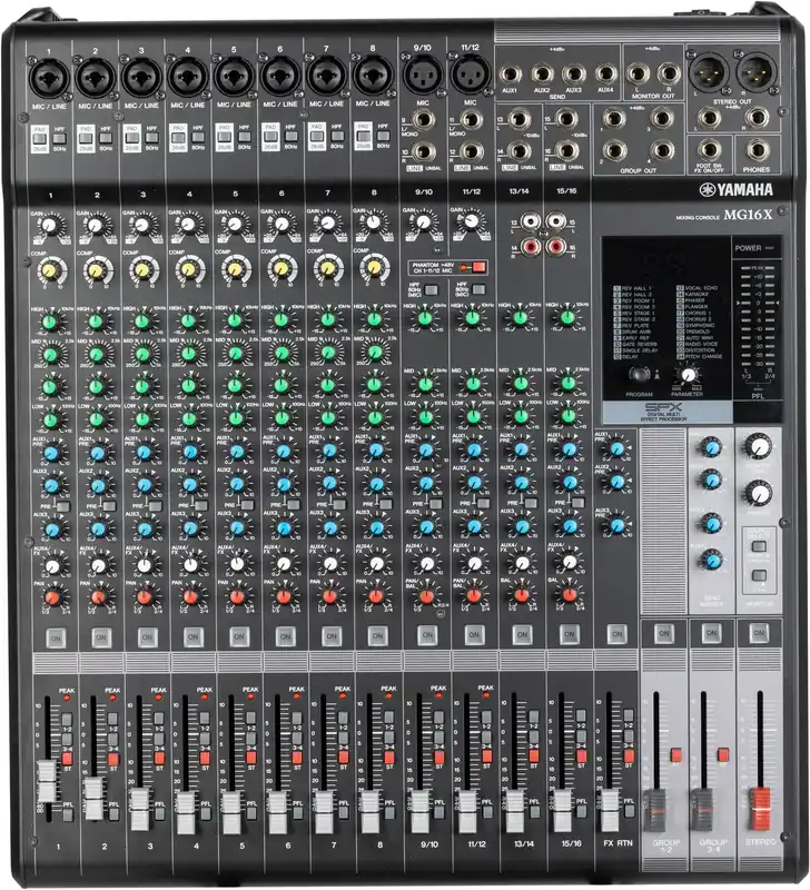 Yamaha MG16X CV 16-channel Stereo Mixer Direct From Factory