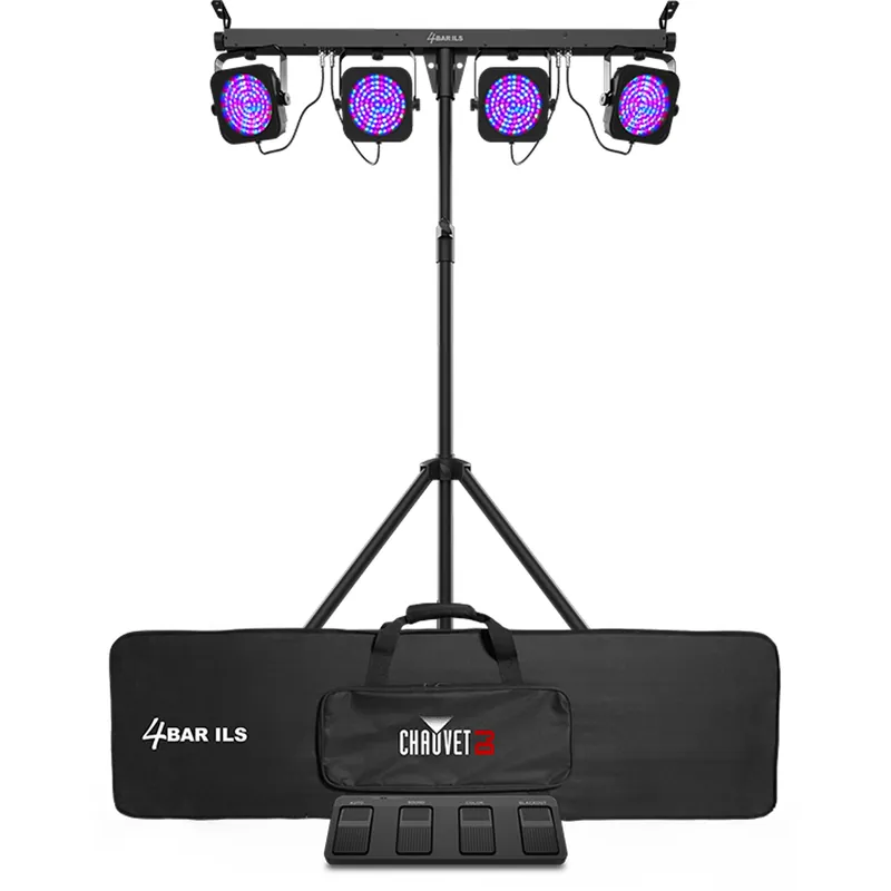 Deal CHAUVET DJ 4BAR ILS All-in-One RGB 4-Par Wash Light System